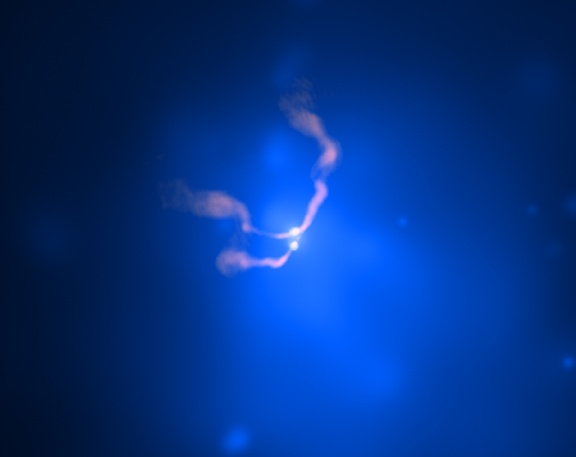 Binary Black Hole in 3C 75
