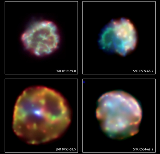 Four Supernova Remnants