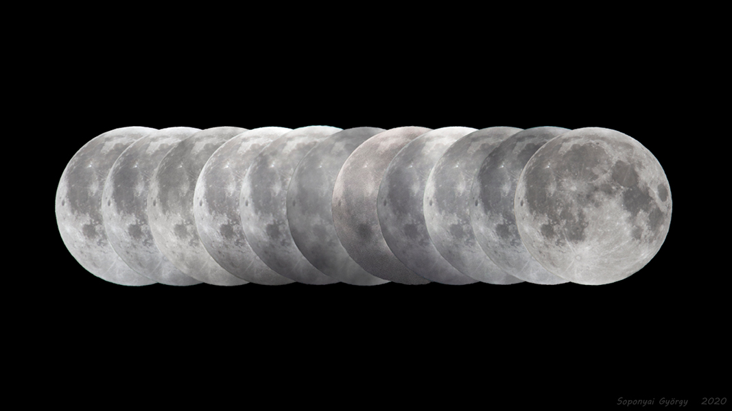 An Almost Eclipse of the Moon