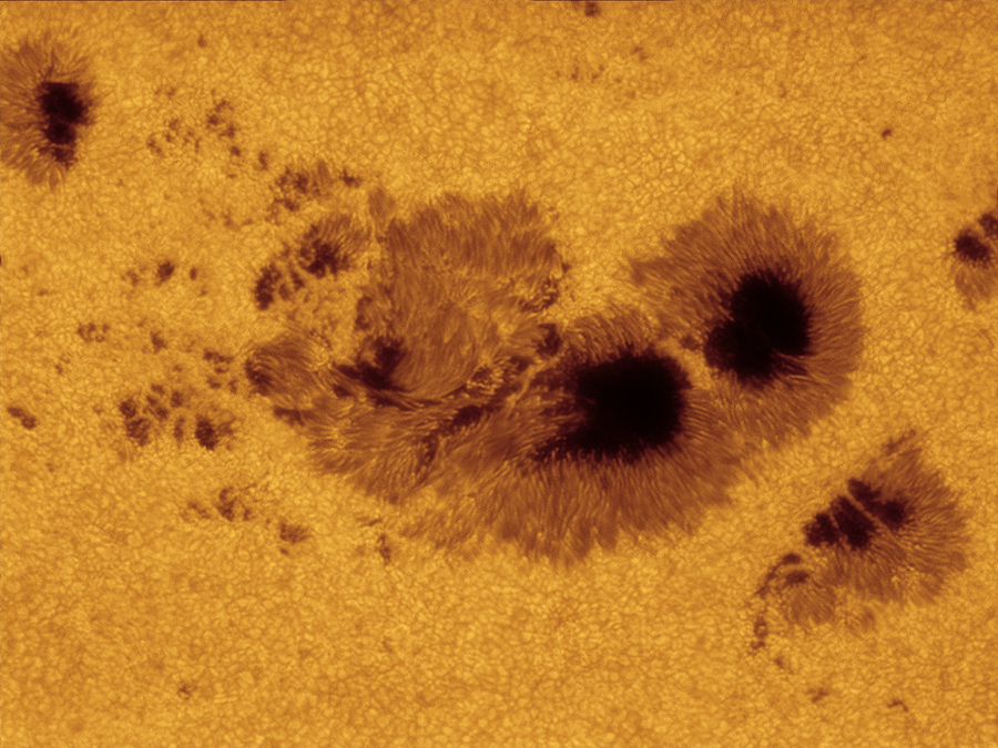 AR1520: Islands in the Photosphere