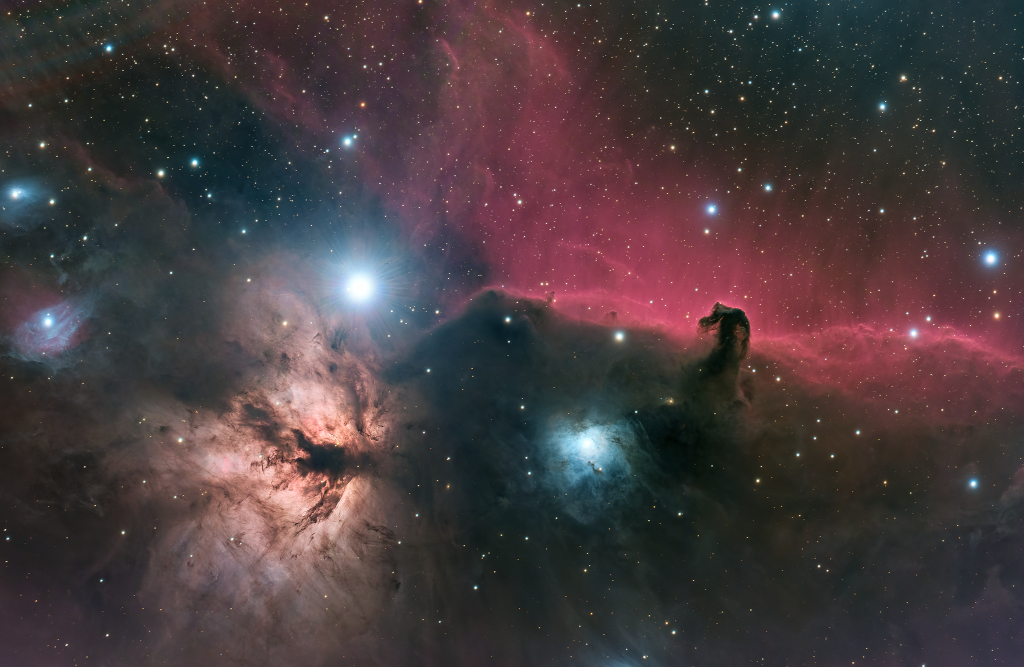 Horsehead and Flame