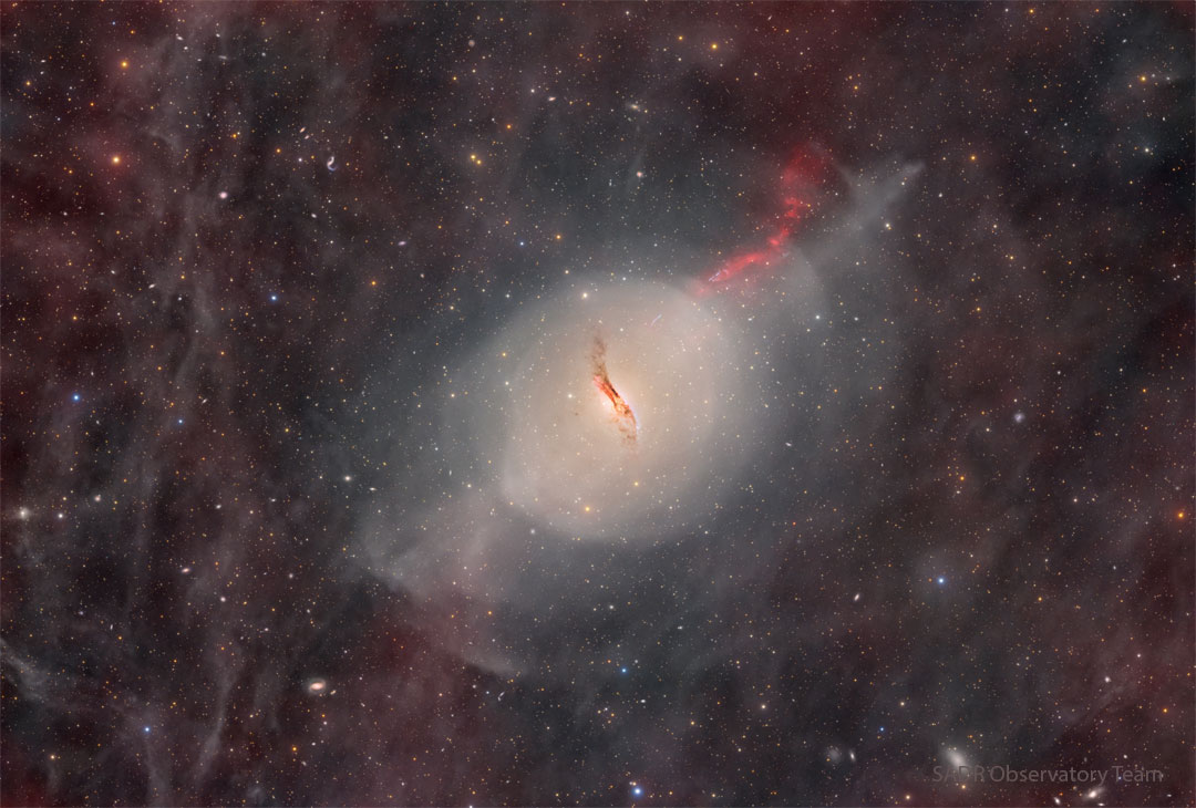 Peculiar Elliptical Galaxy Centaurus A