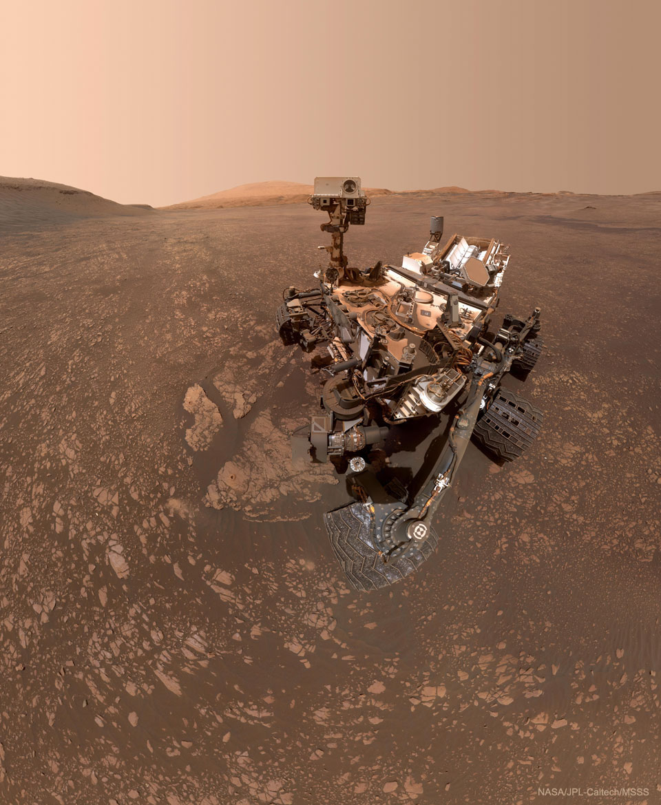 Curiosity Rover Finds a Clay Cache on Mars