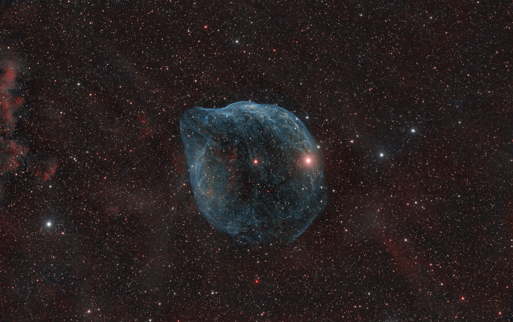 SH2-308: The Dolphin Head Nebula