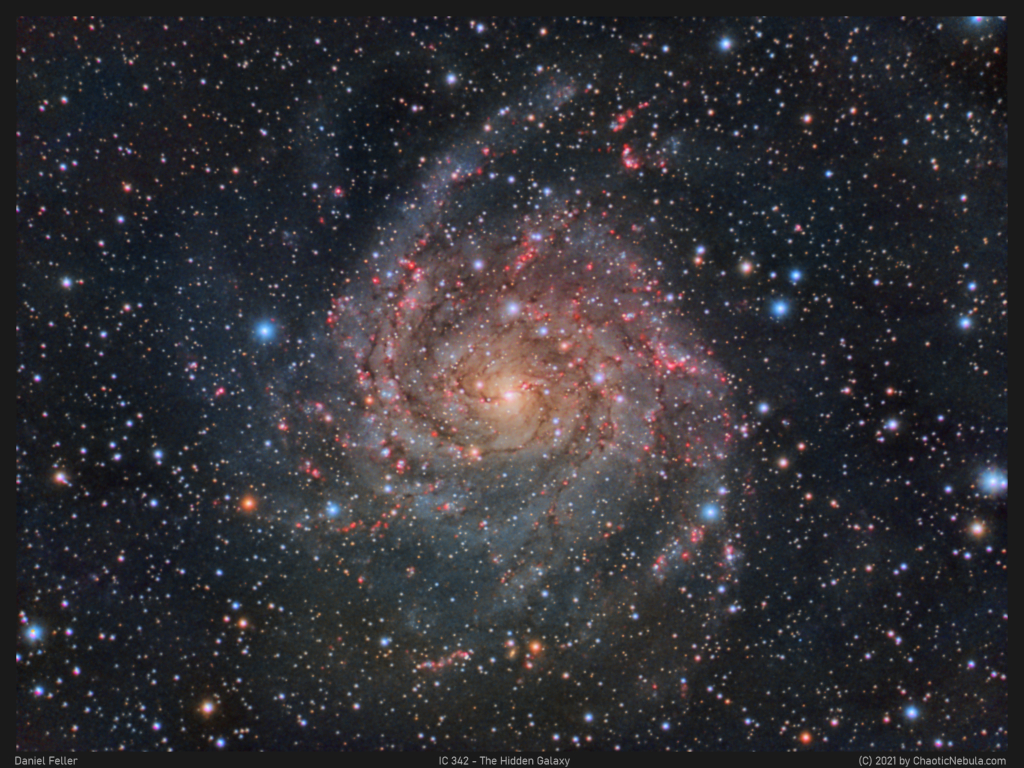 IC 342: The Hidden Galaxy in Camelopardalis