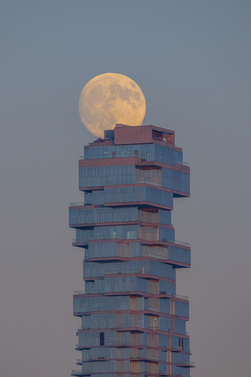 The Jenga Moon