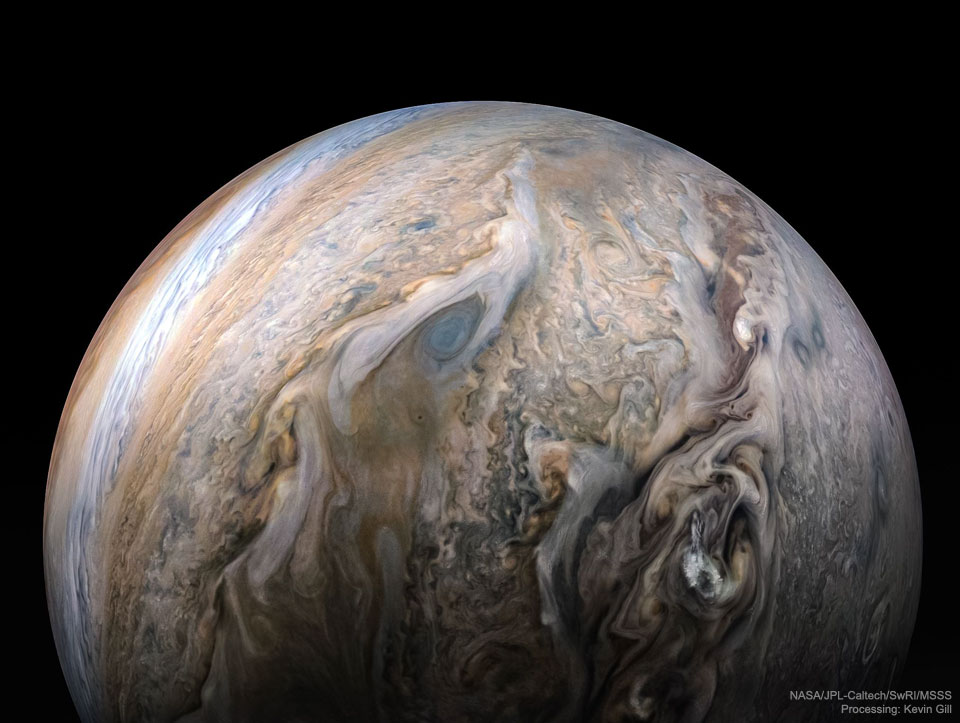 Tumultuous Clouds of Jupiter