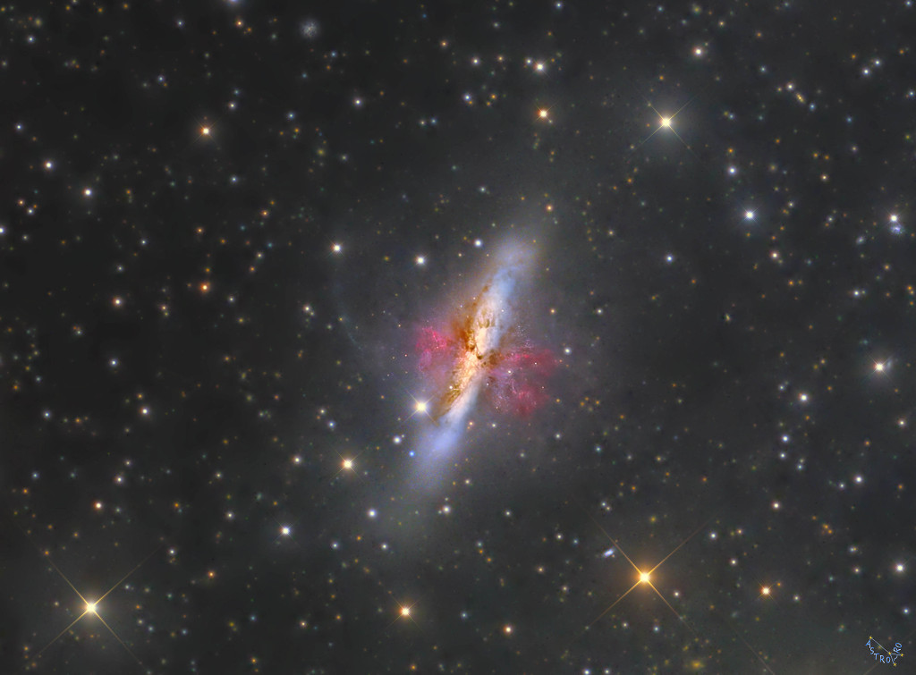 M82: Starburst Galaxy with a Superwind