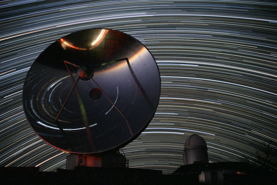 La Silla Star Trails North and South