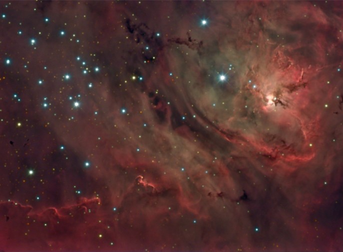 M8: The Lagoon Nebula