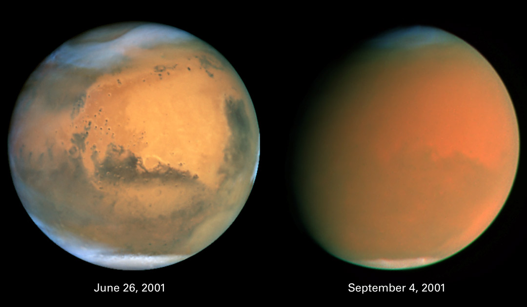 Mars Engulfed