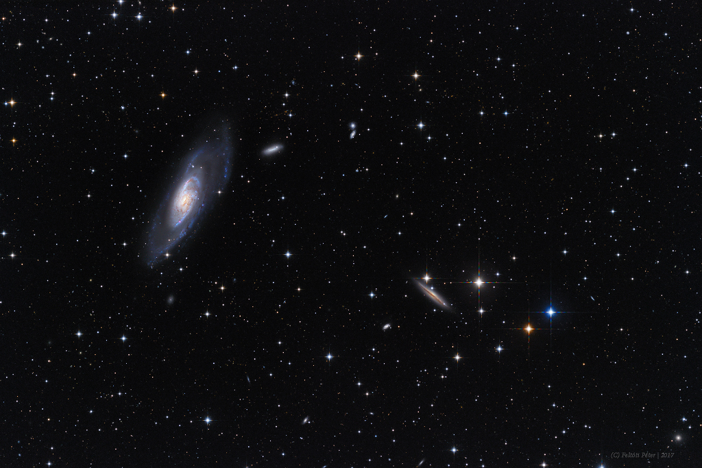 A View Toward M106