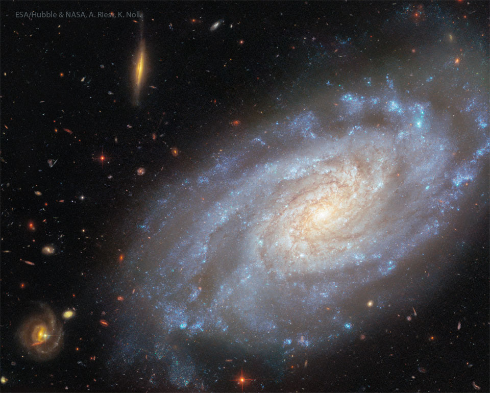 Spiral Galaxy NGC 3370 from Hubble