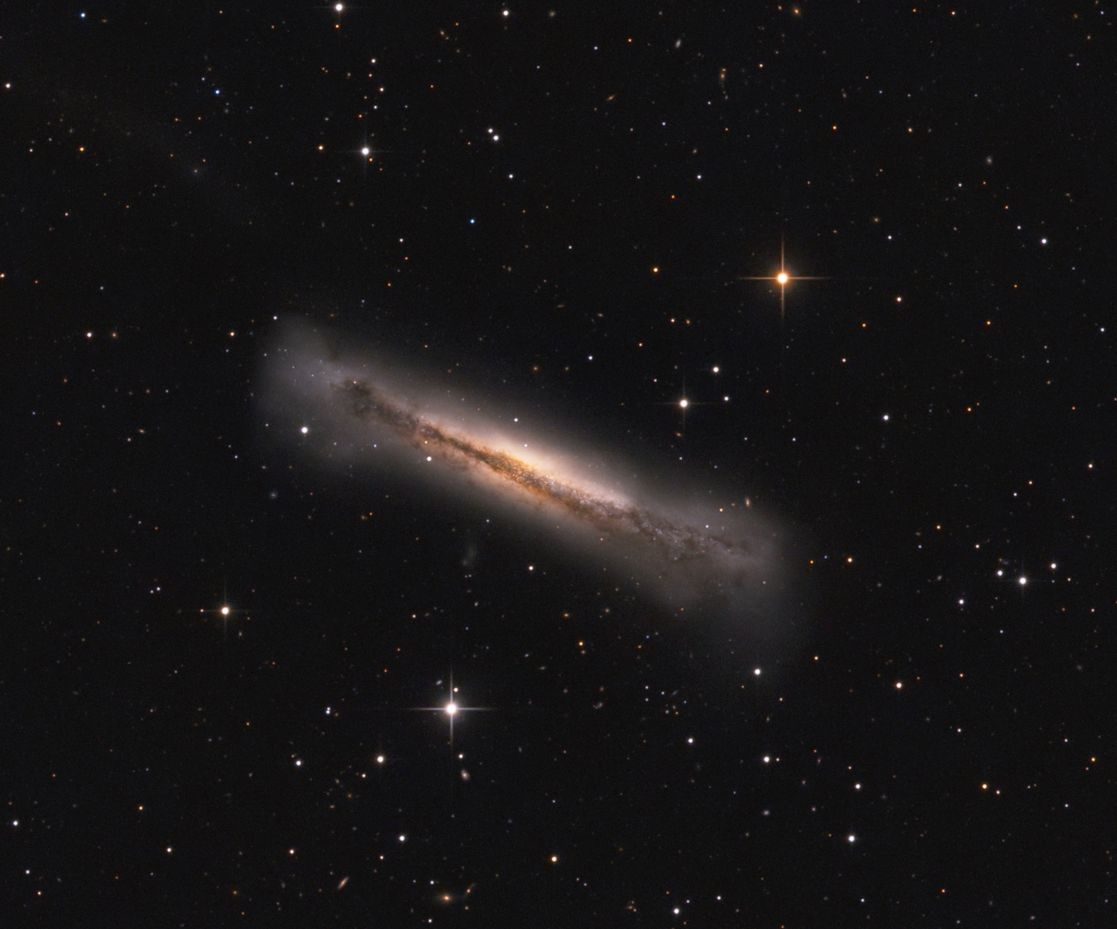 Portrait of NGC 3628