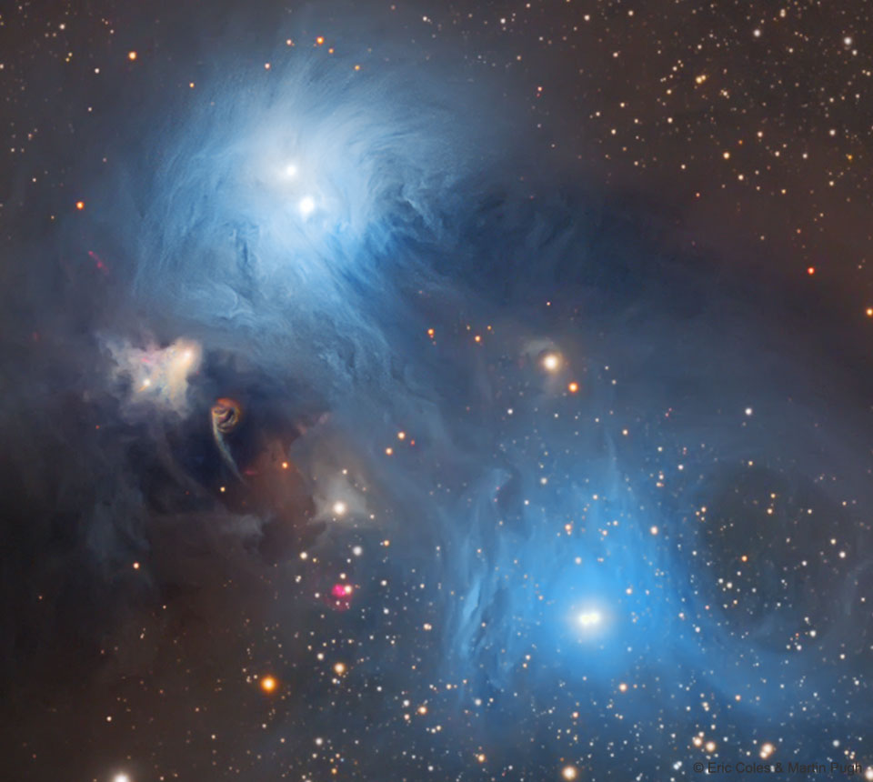 Stars and Dust in Corona Australis
