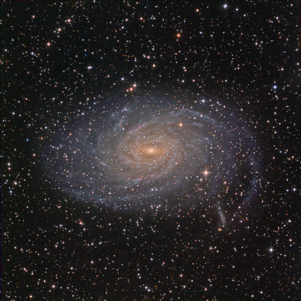 Spiral Galaxy NGC 6744