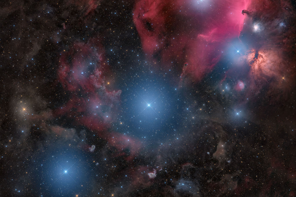 Alnitak, Alnilam, Mintaka