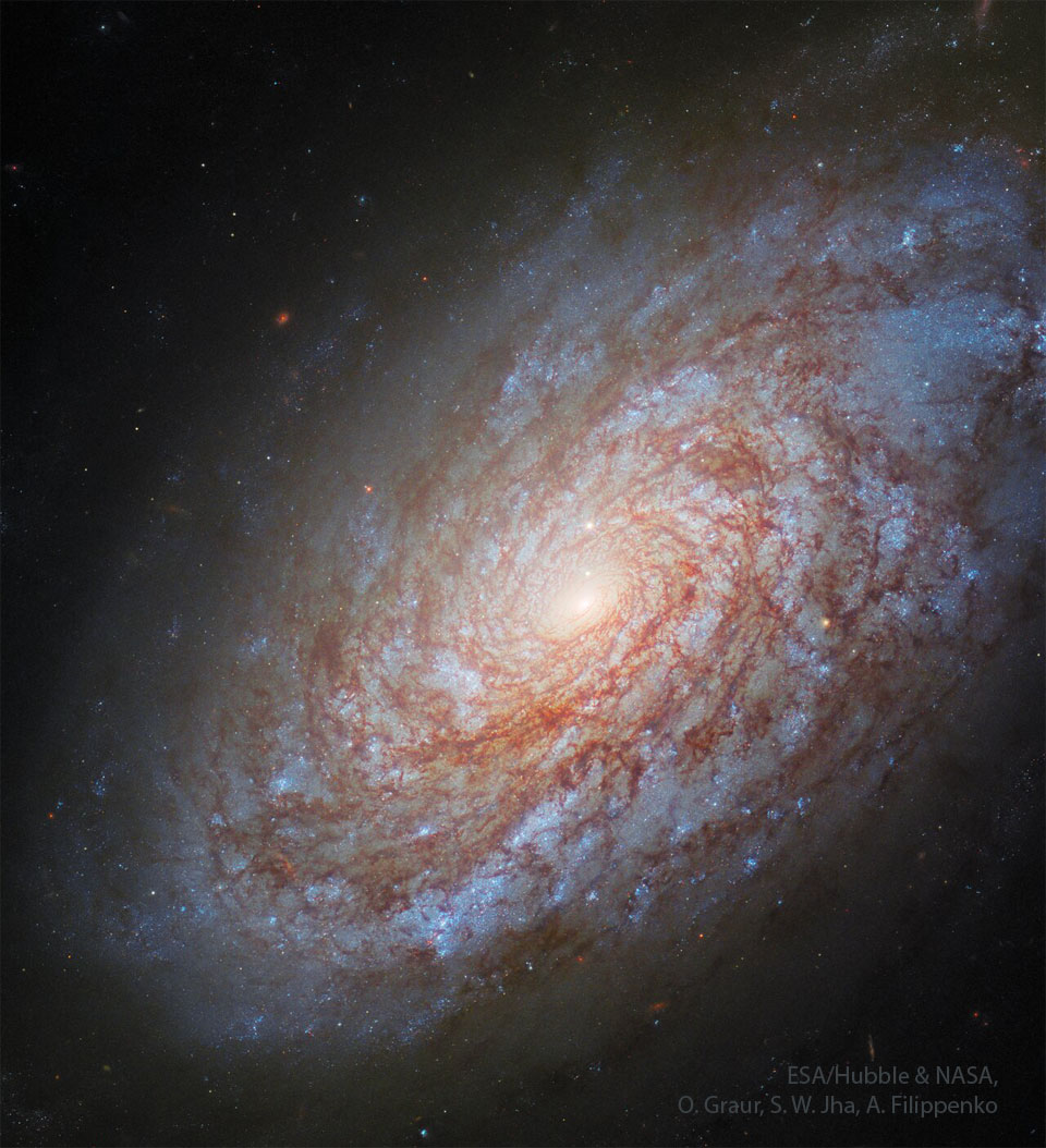 NGC 4414: A Flocculent Spiral Galaxy