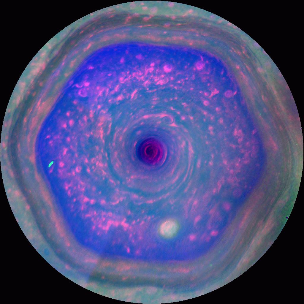 Saturn's North Polar Hexagon
