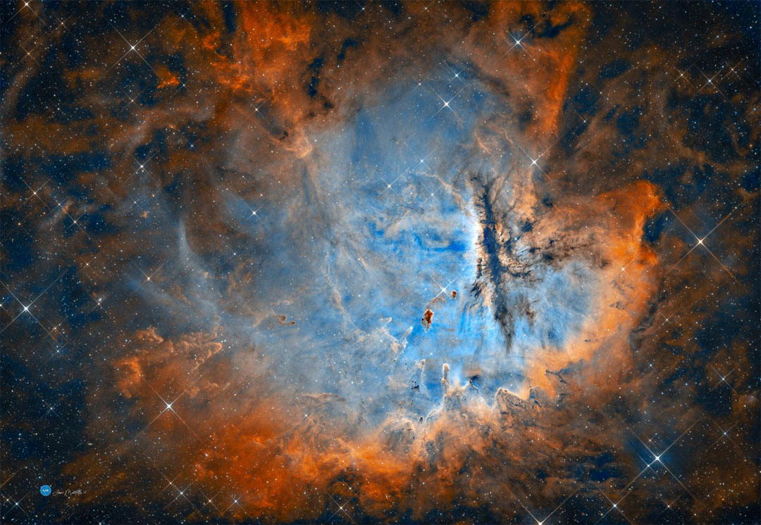 Star Formation in the Pacman Nebula