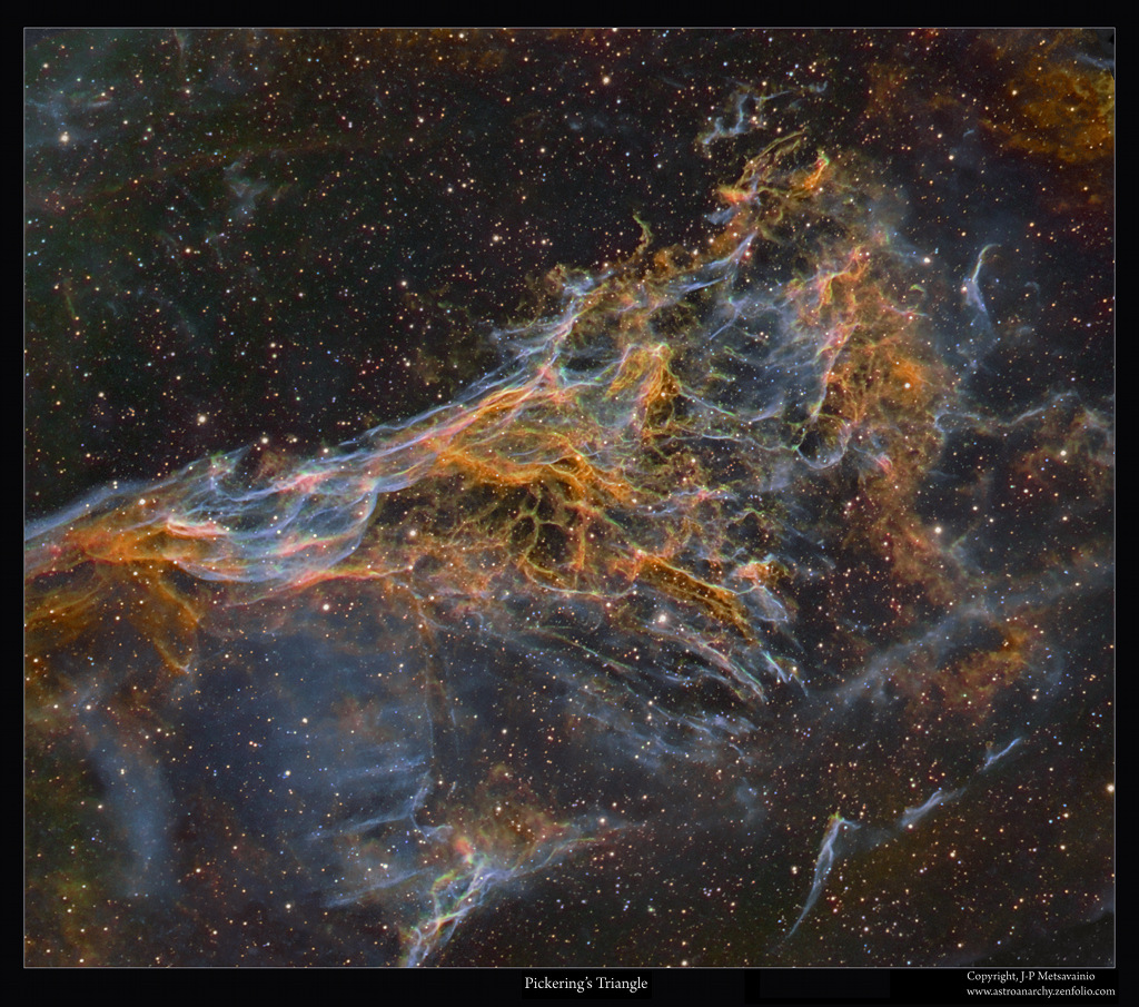 Pickering's Triangle in the Veil