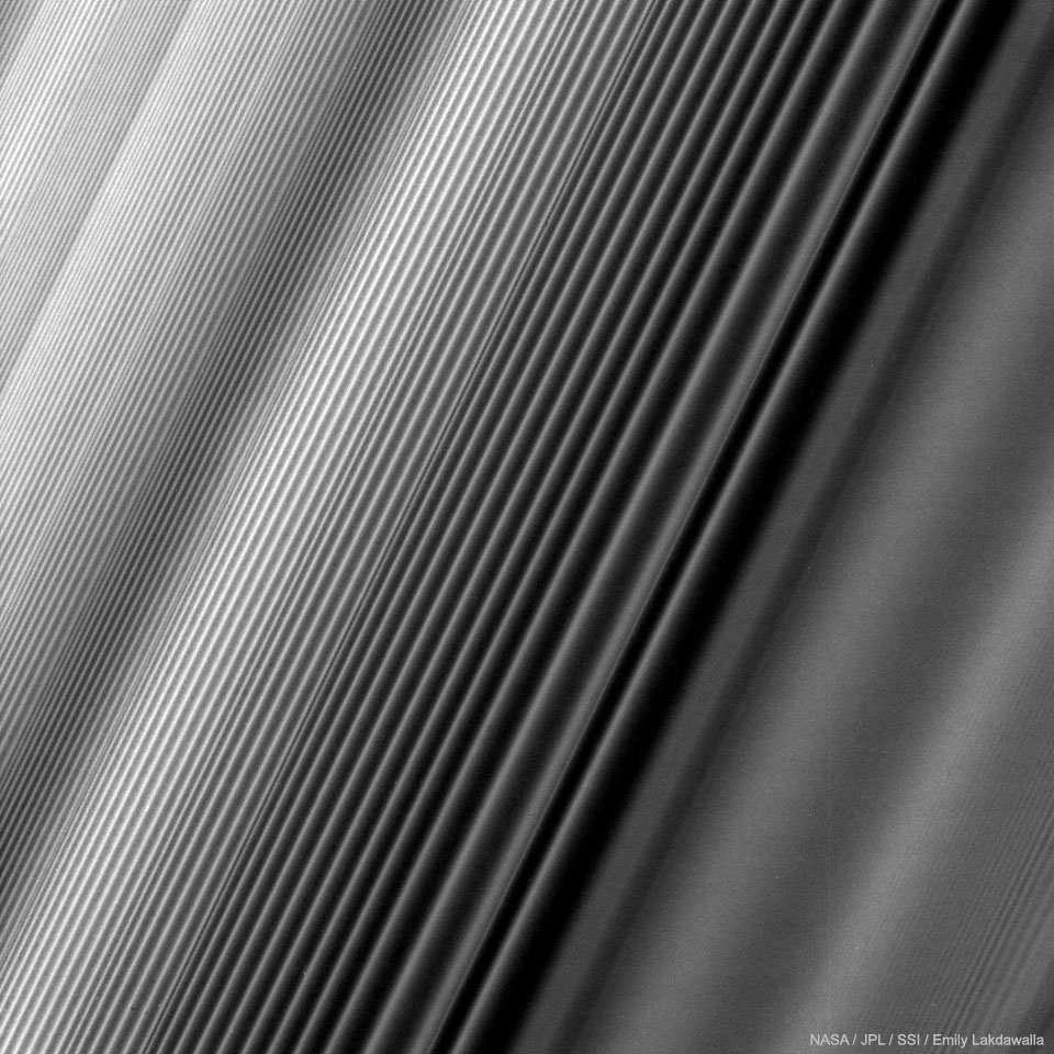 Density Waves in Saturn's Rings from Cassini