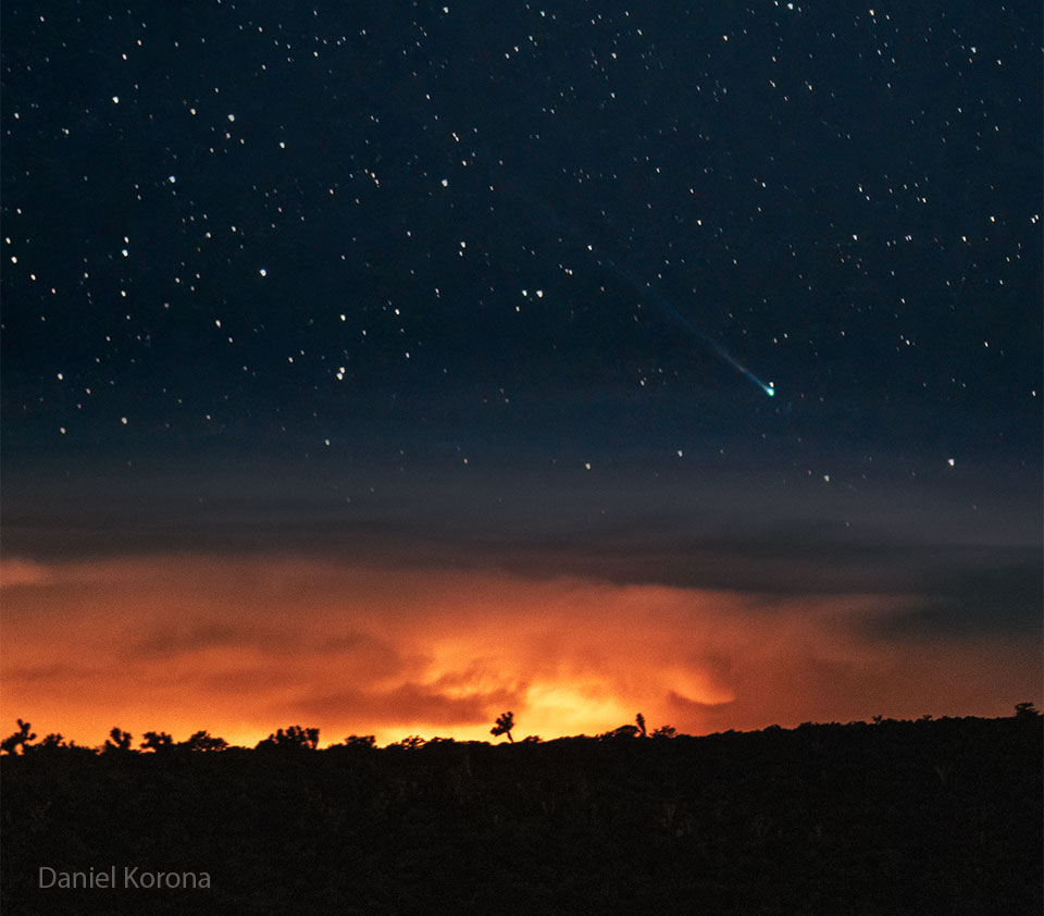 New Comet SWAN25B over Mexico