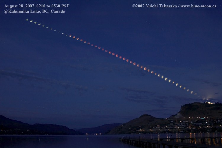 Kalamalka Lake Eclipse
