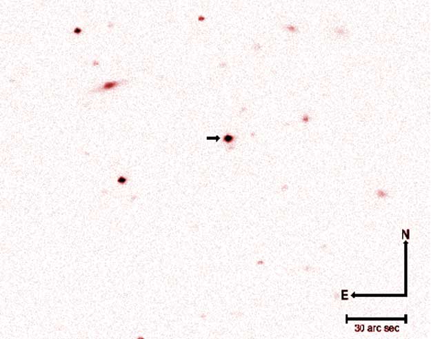 Is Mystery Object an Orphan Afterglow?