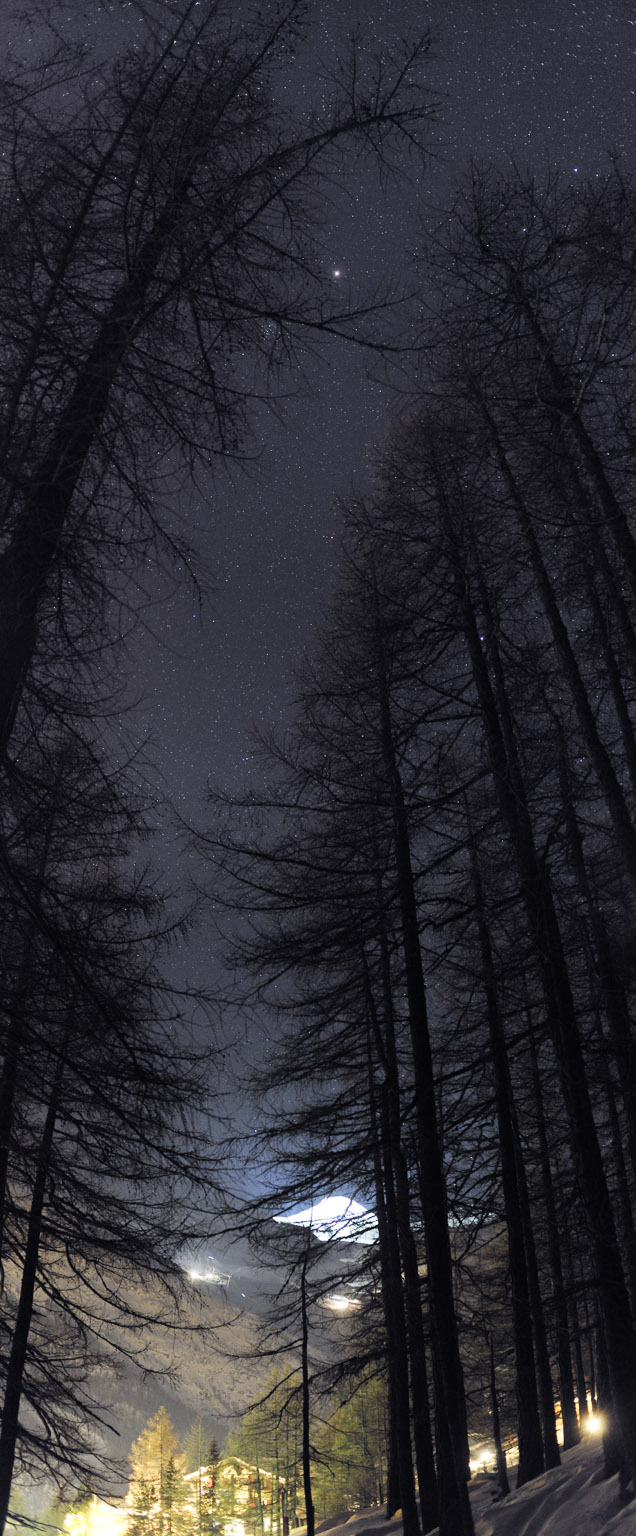 Mars Over the Allalinhorn