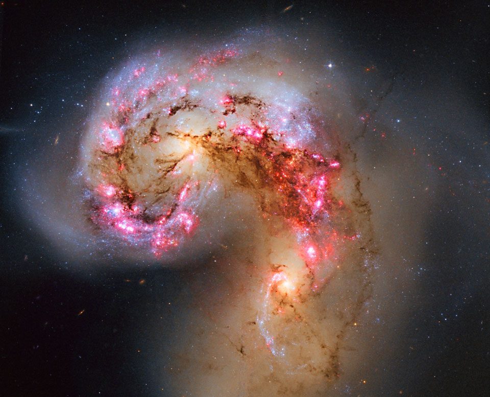 The Antennae Galaxies in Collision