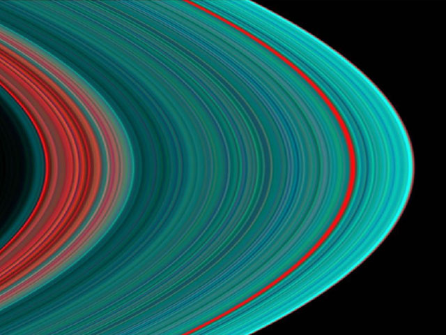 Cassini Images Saturn's A Ring