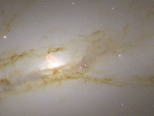 A Bubbling Galaxy Center