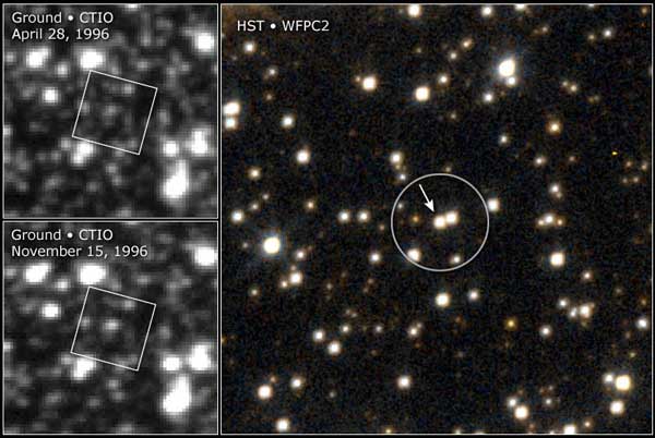 A Big Black Hole Floats By