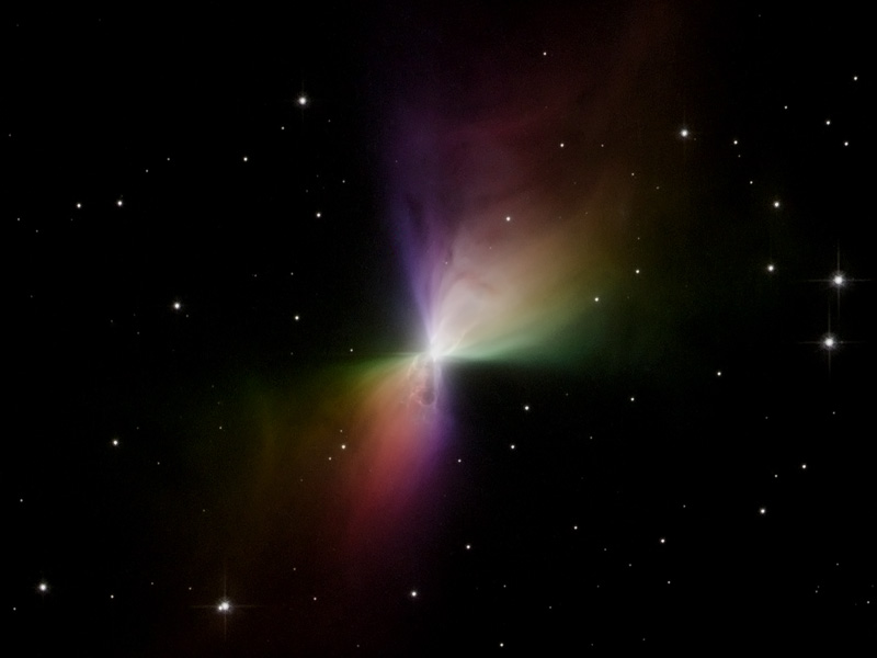 A Beautiful Boomerang Nebula