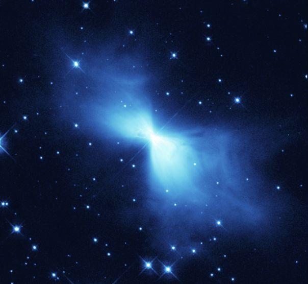 Cold Wind from the  Boomerang Nebula