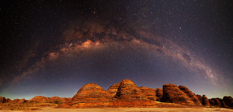 Milky Way Over the Bungle Bungles