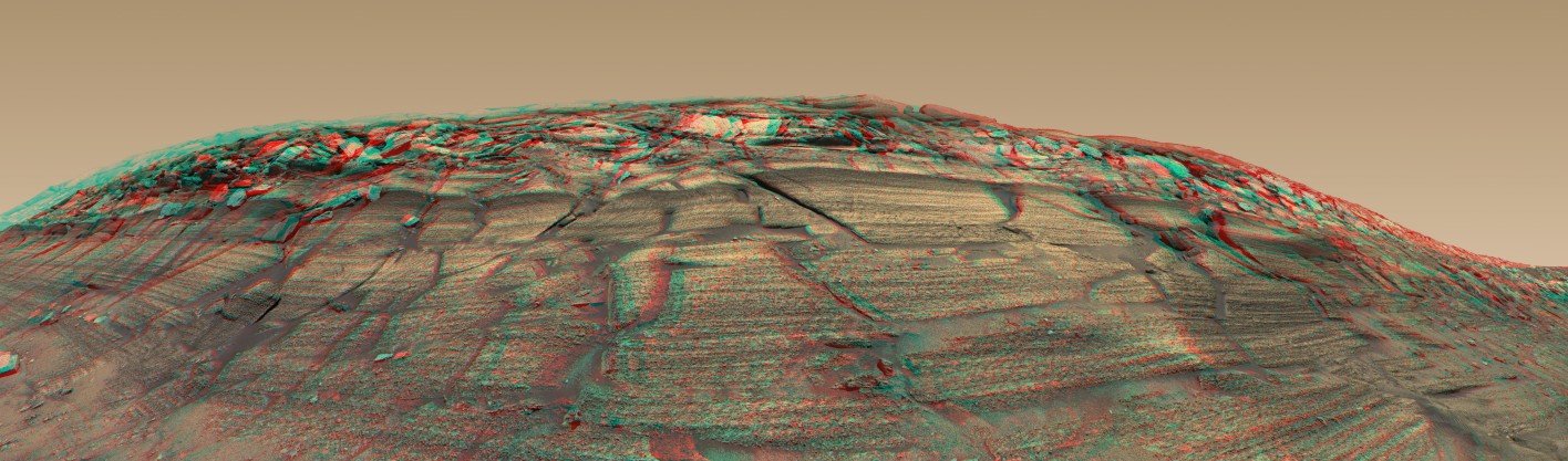 Burns Cliff Anaglyph