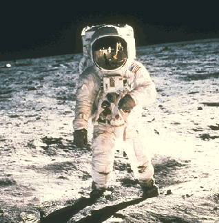 Standing on the Moon