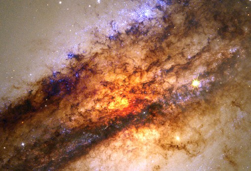 The Center of Centaurus A