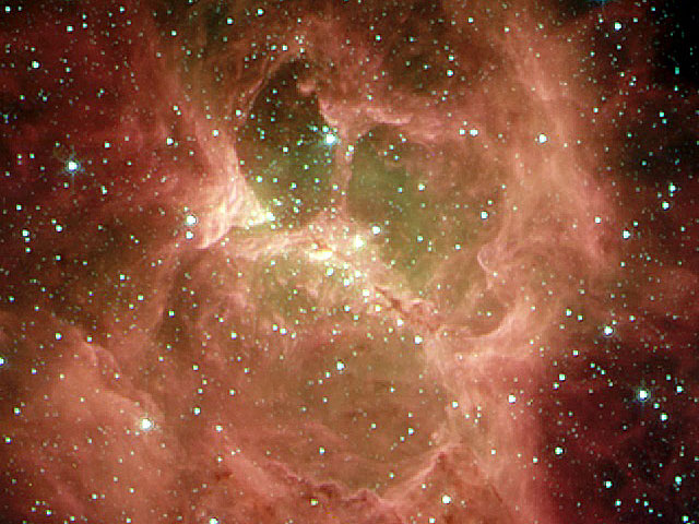 Spooky Star Forming Region DR 6