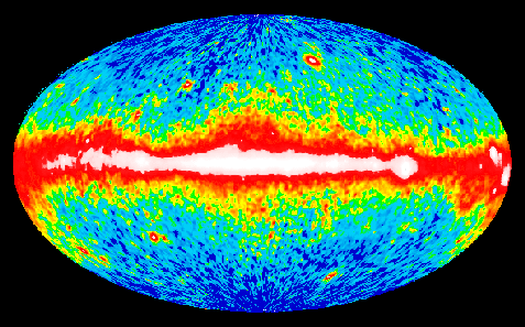 Gamma Ray Sky Map