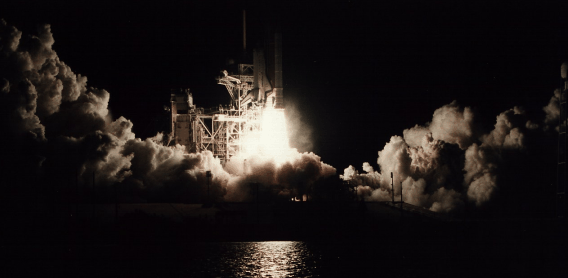 Night Launch of Endeavour