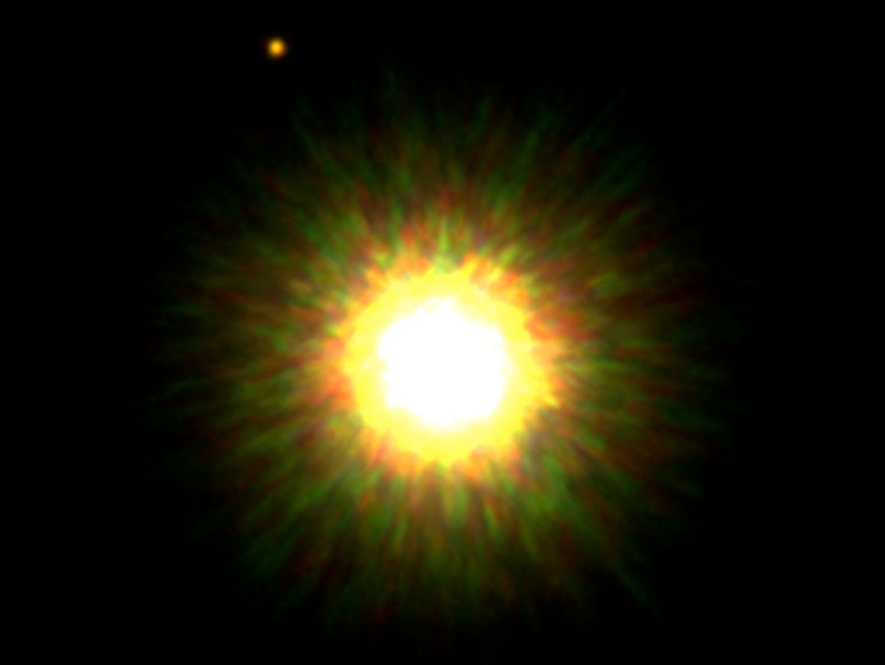 Companion of a Young, Sun-like Star