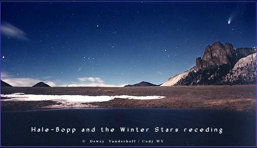 Hale Bopp and Orion
Credit and Copyright: