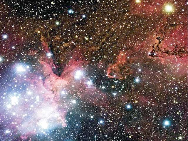 In the Center of the Heart Nebula