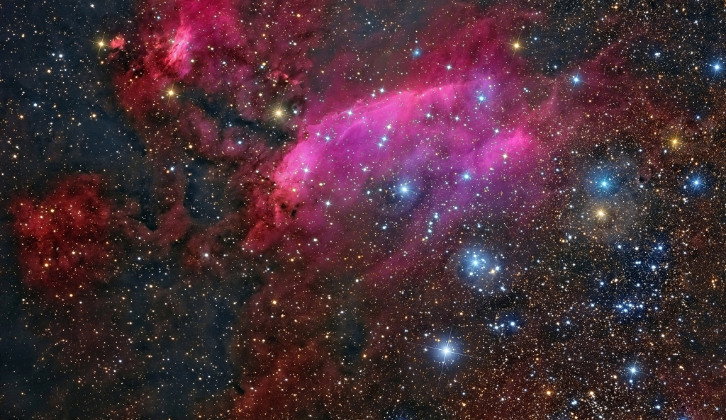 IC 4628: The Prawn Nebula