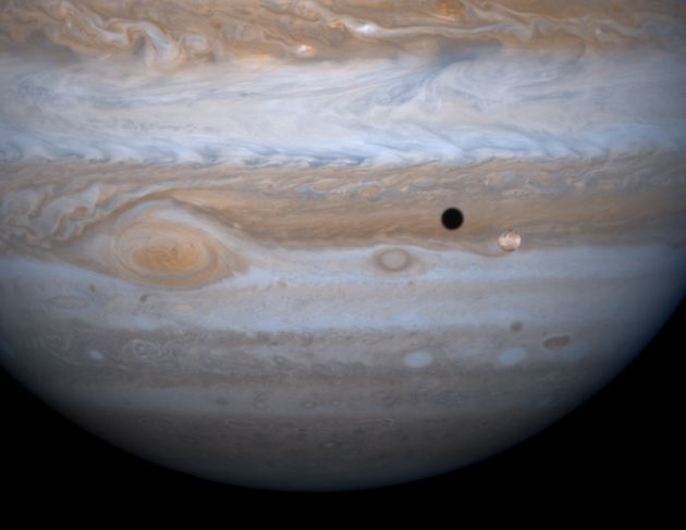 Jupiter, Io, and Shadow