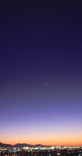 A Jupiter Venus Conjunction