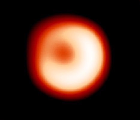 LkHa101: The Hole in the Doughnut